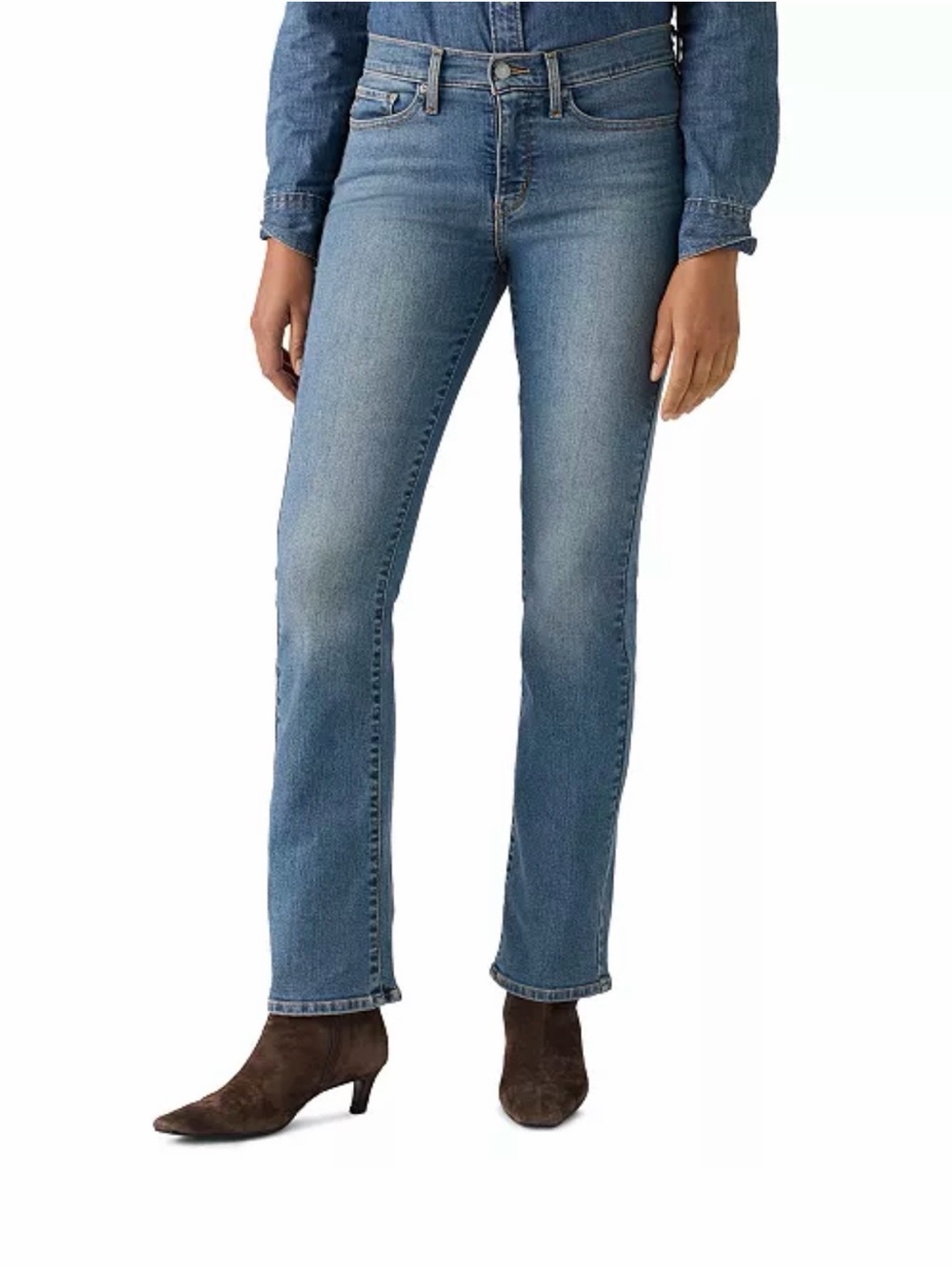 Levi’s 315 Shaping Bootcut Women's Mid-Rise blue Jeans W27 L 30